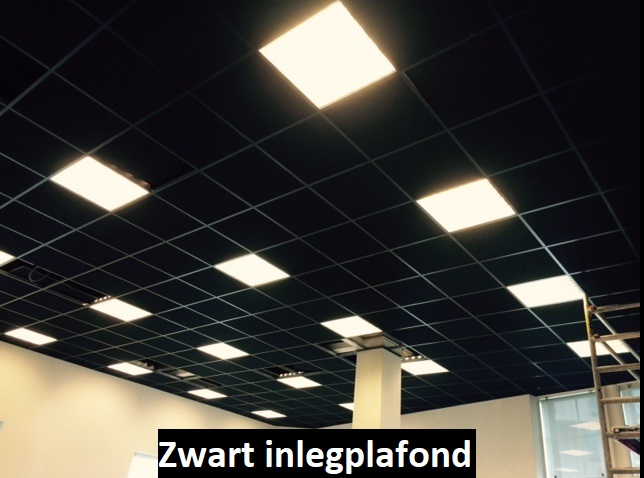 zwart inlegplafond sensues